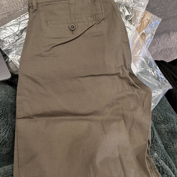 Norse Projects Light Twill Shorts, Size 30, Ivy Green